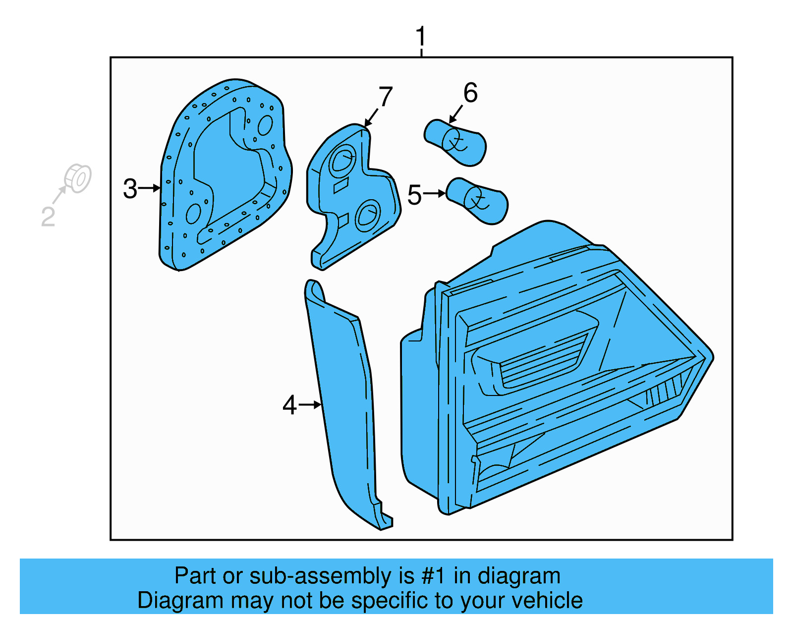 Backup Lamp 3CN-945-093-A