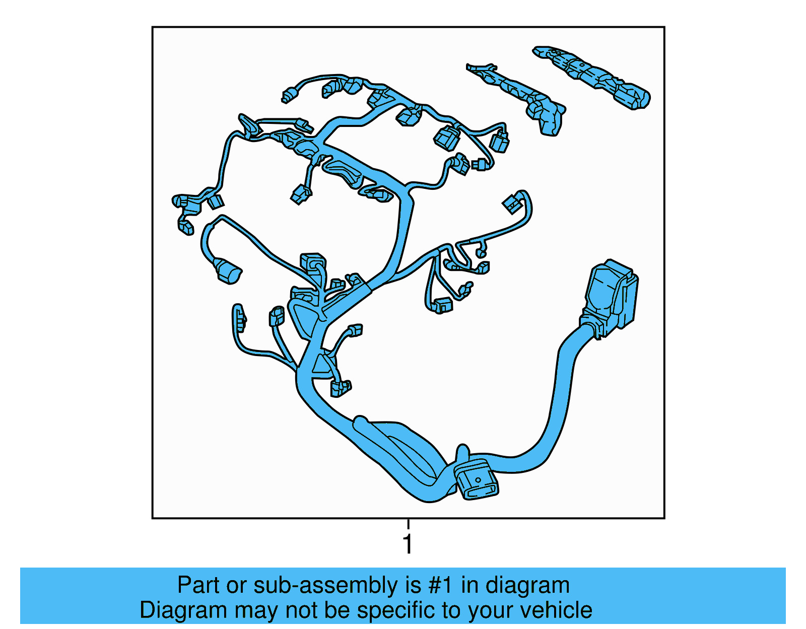 Engine Harness 06K-972-627-FM - View 4