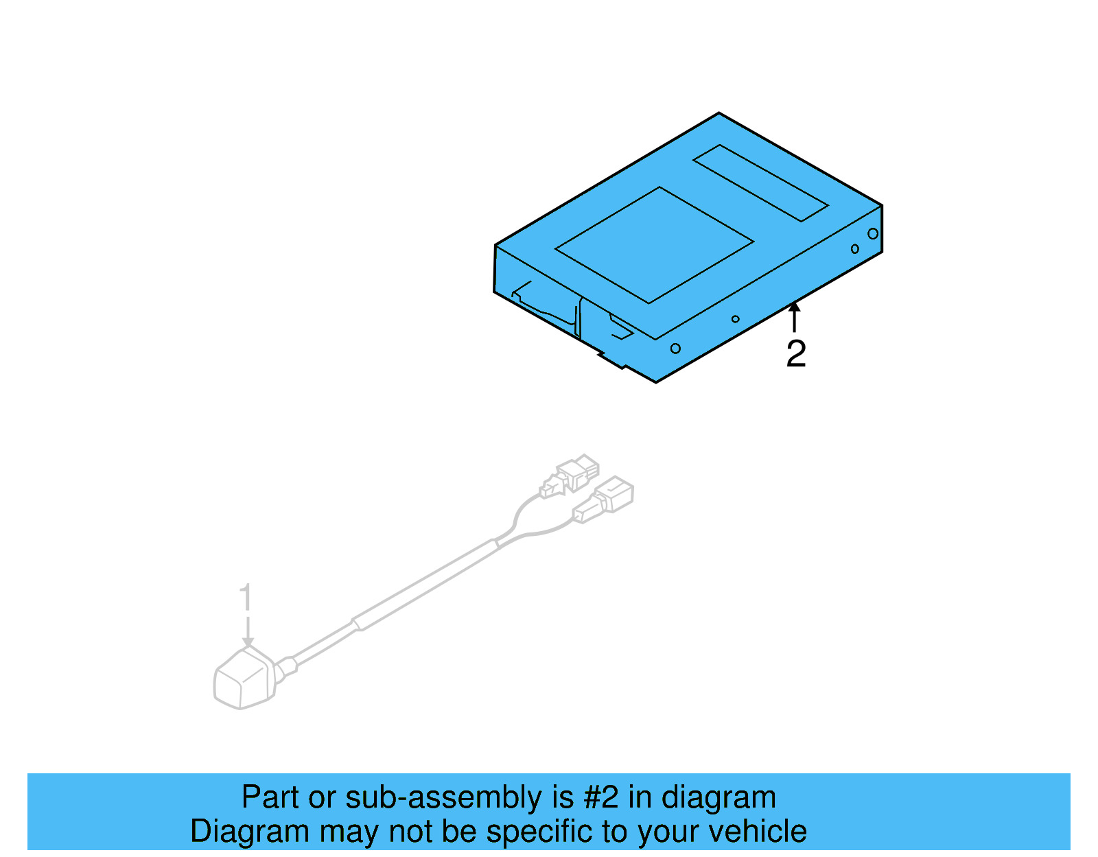 Control Module 5N0-907-441-A - View 3