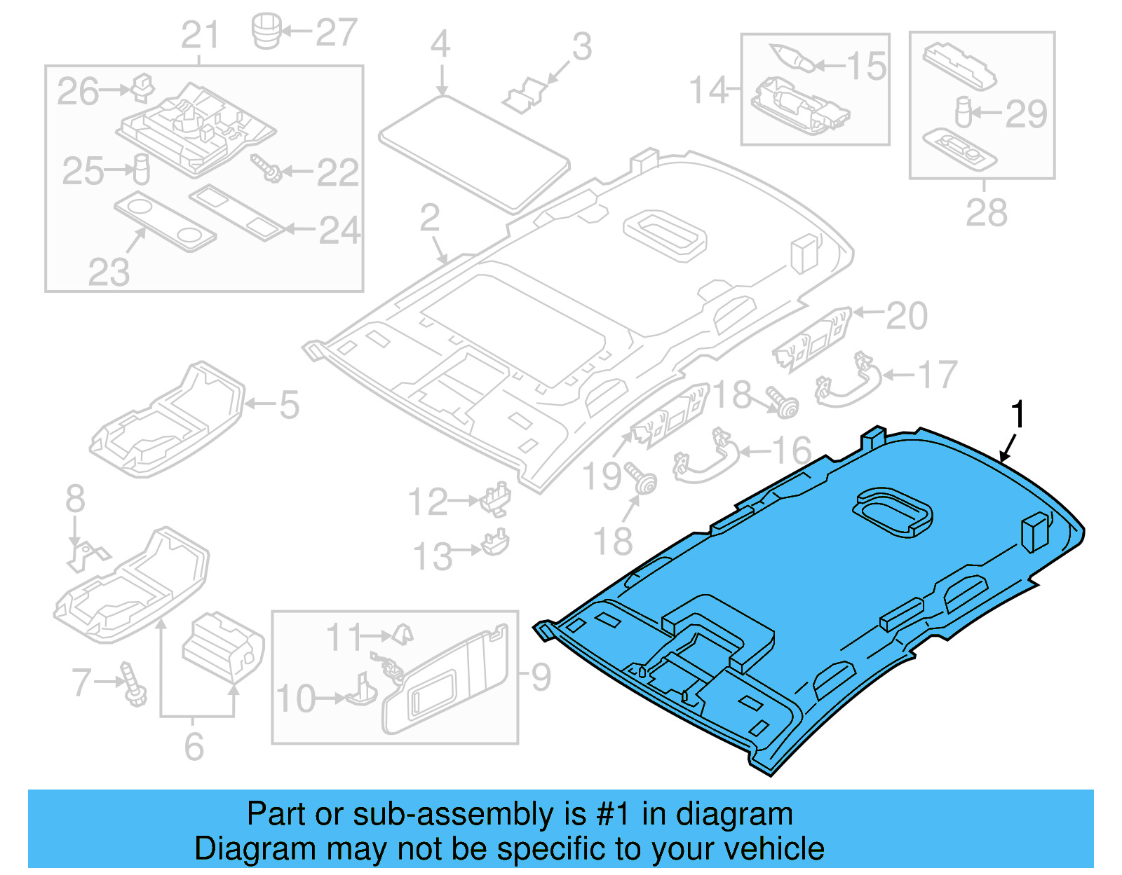 Headliner 561-867-501-P-3Y3 - View 6