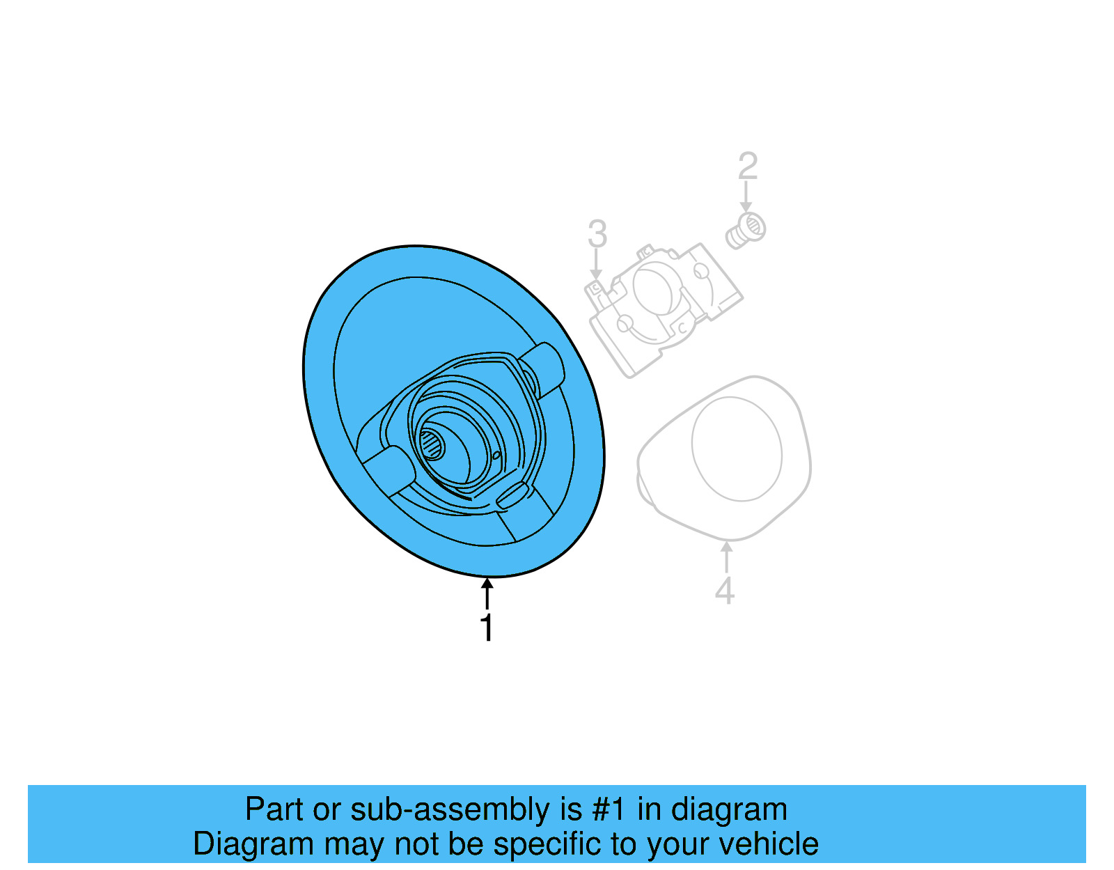Steering Wheel 1C0-419-091-BD-8PT - View 8