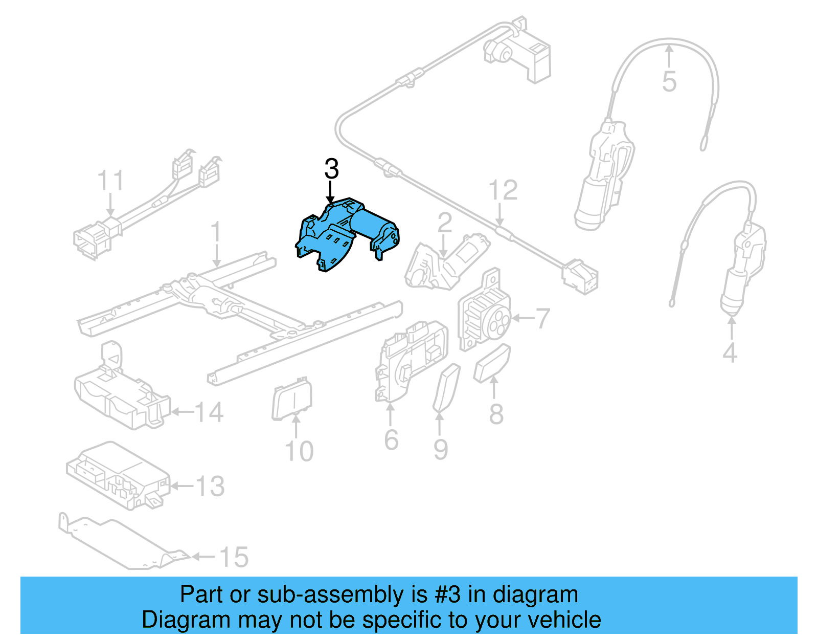 Adjust Motor 7L0-959-761-A - View 26