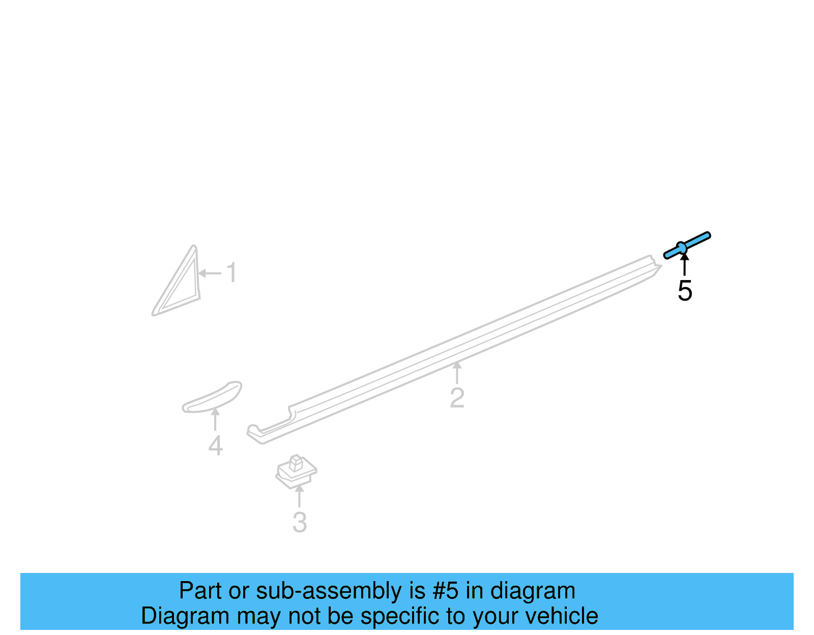 End Cap Clip WHT-004-540 - View 8