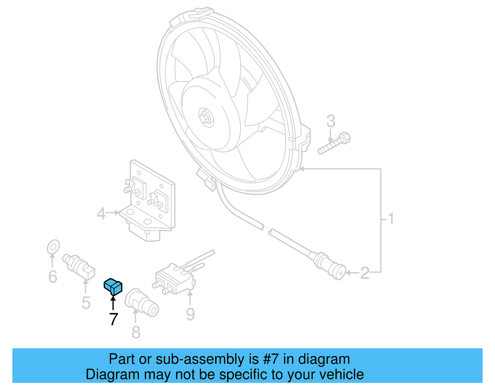 Thermo Switch Housing 893-906-231 - View 11