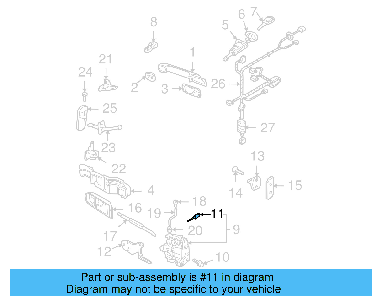 Cable 1C0-837-069-A - View 7