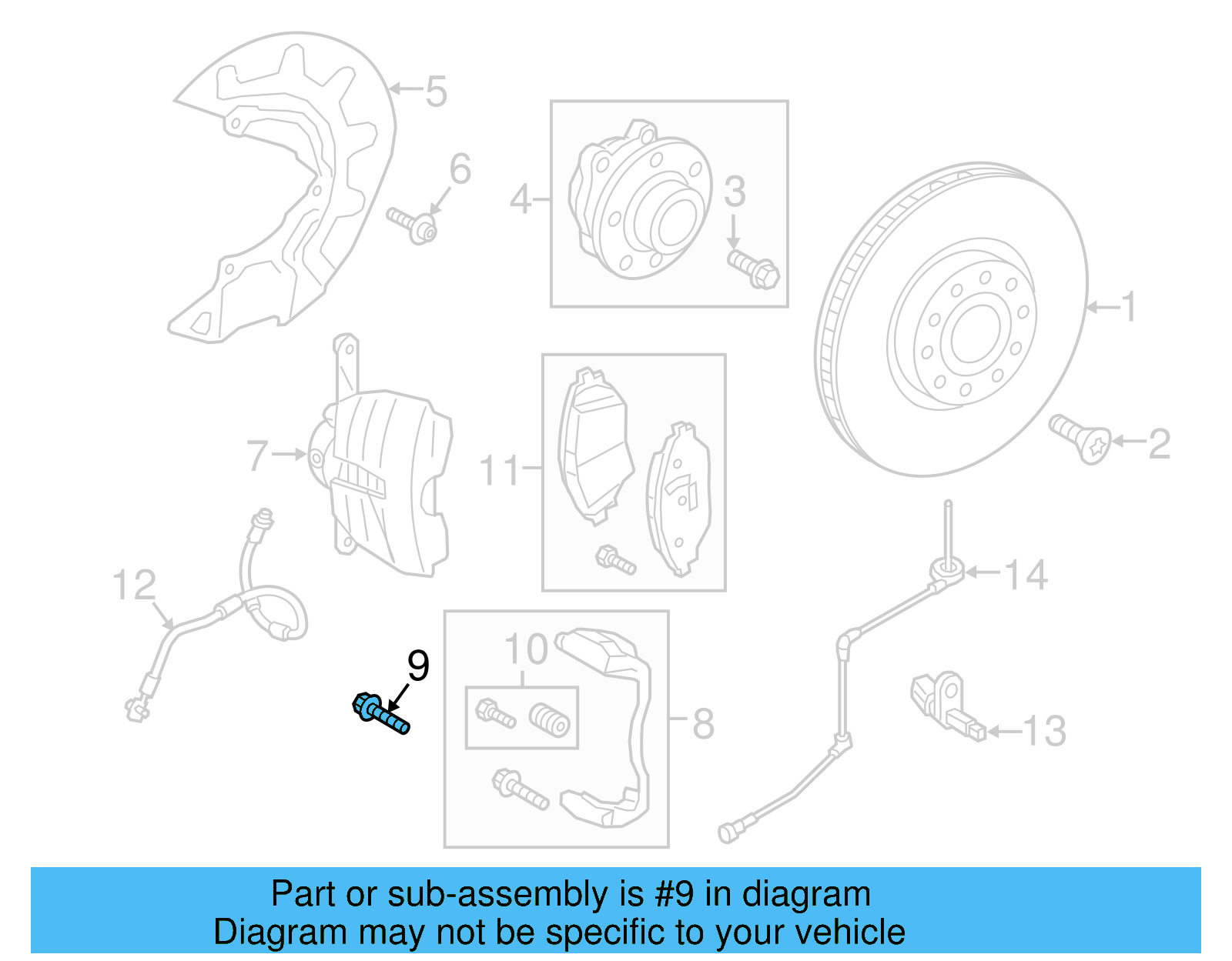 Disc Brake Caliper Anchor Plate Bolt WHT-010-085 - View 13