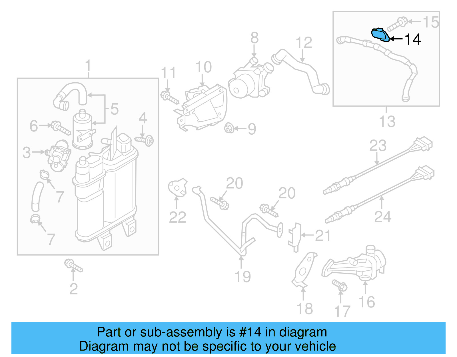 Pressure Sensor 07K-906-051-B - View 4