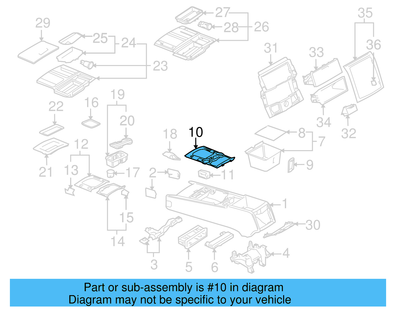 Trim Plate 7L6-863-216-D-2ZZ - View 5