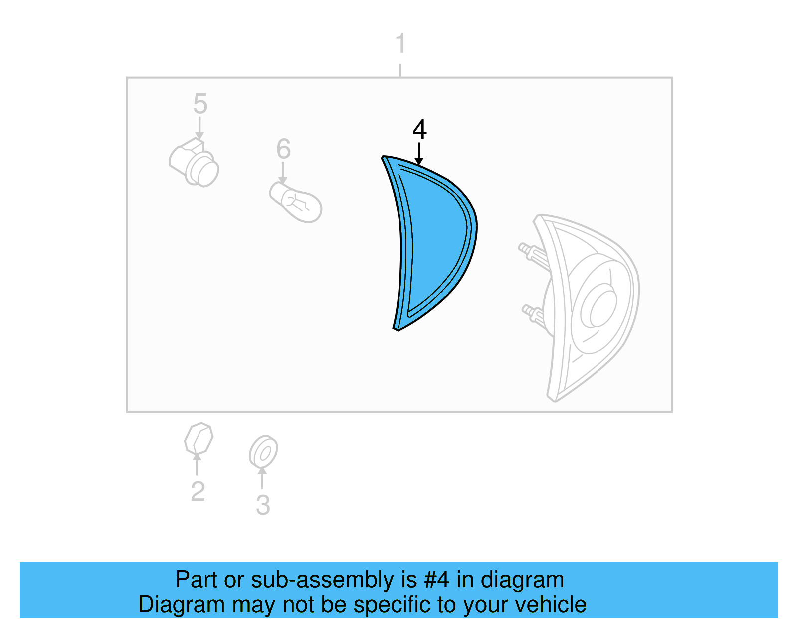 Gasket 1K6-945-191 - View 5