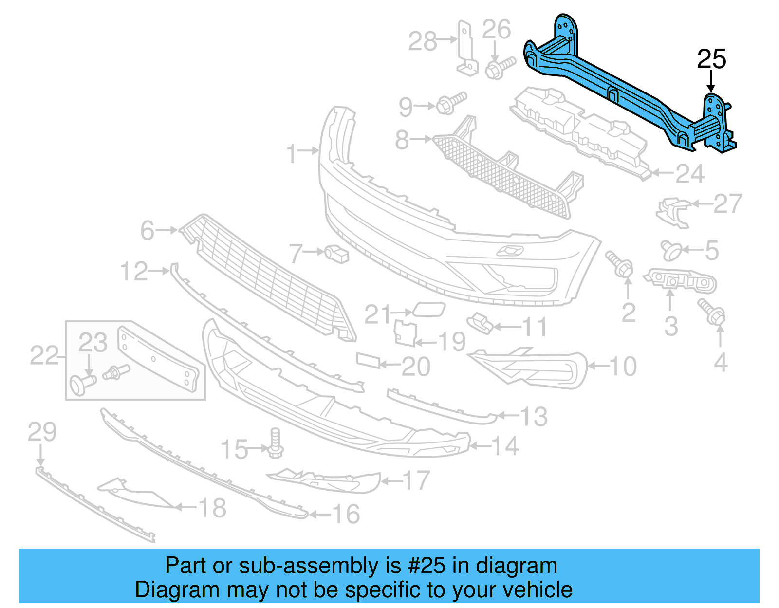 Impact Bar 7P0-807-109-D - View 13