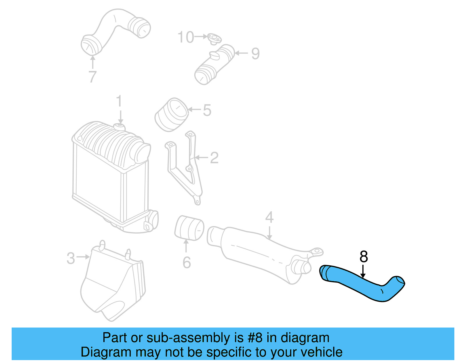 Connector Hose 1J0-145-822-H