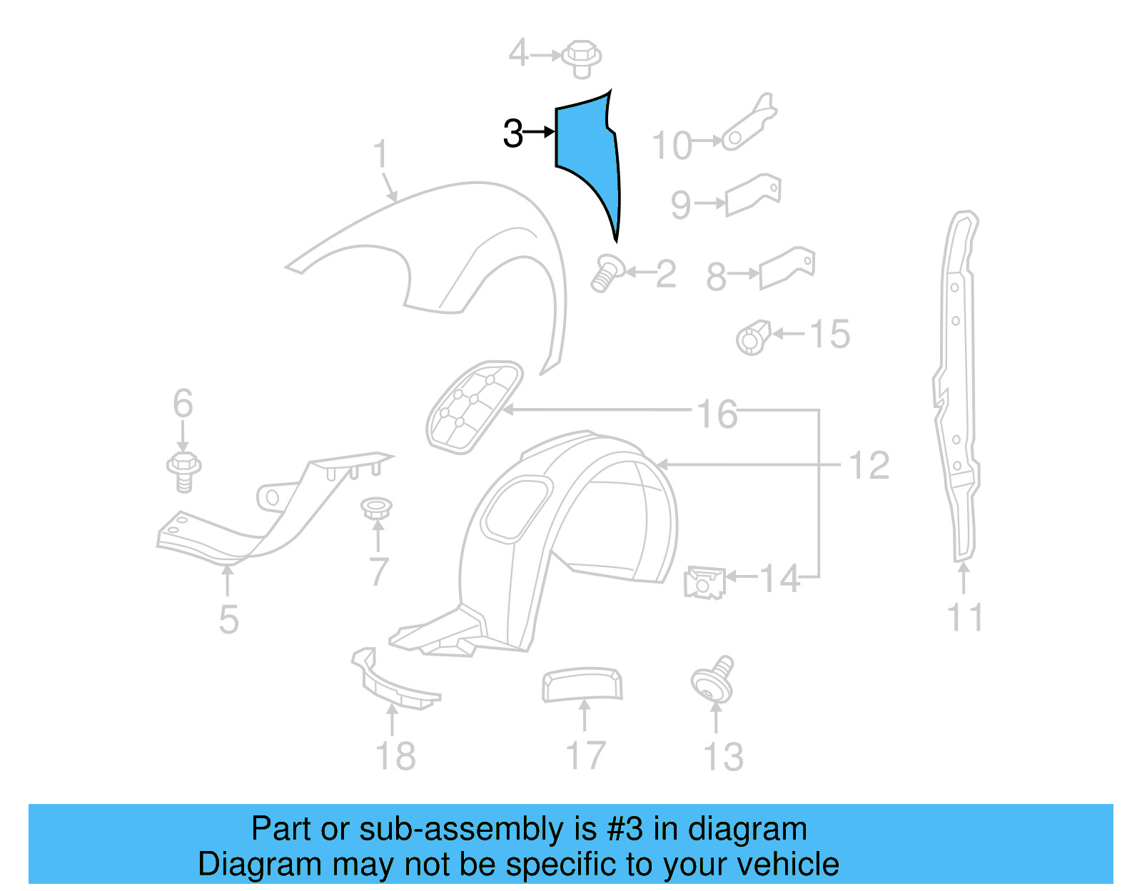 Upper Panel 5C5-821-018 - View 3