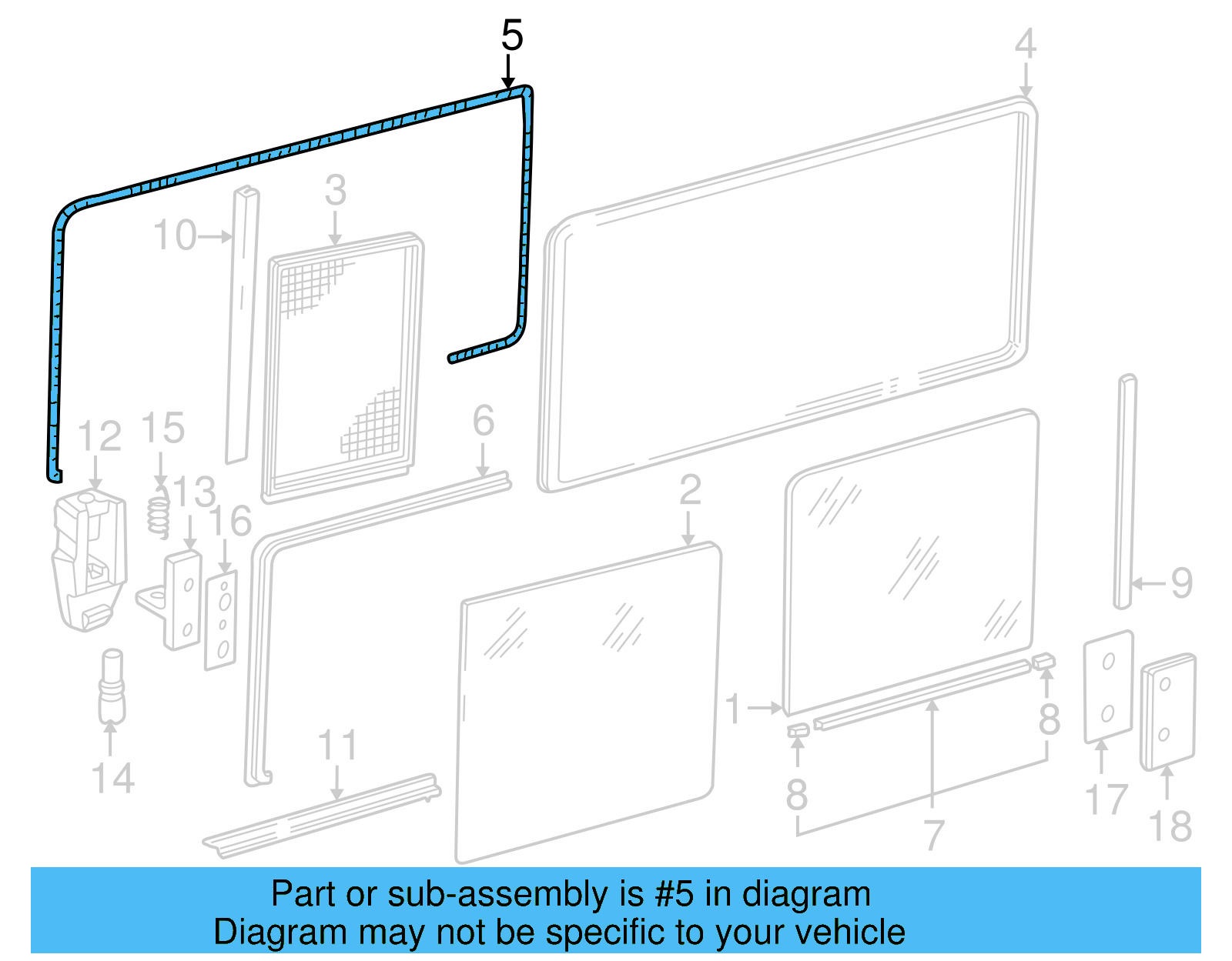 Weatherstrip 701-847-759 - View 3