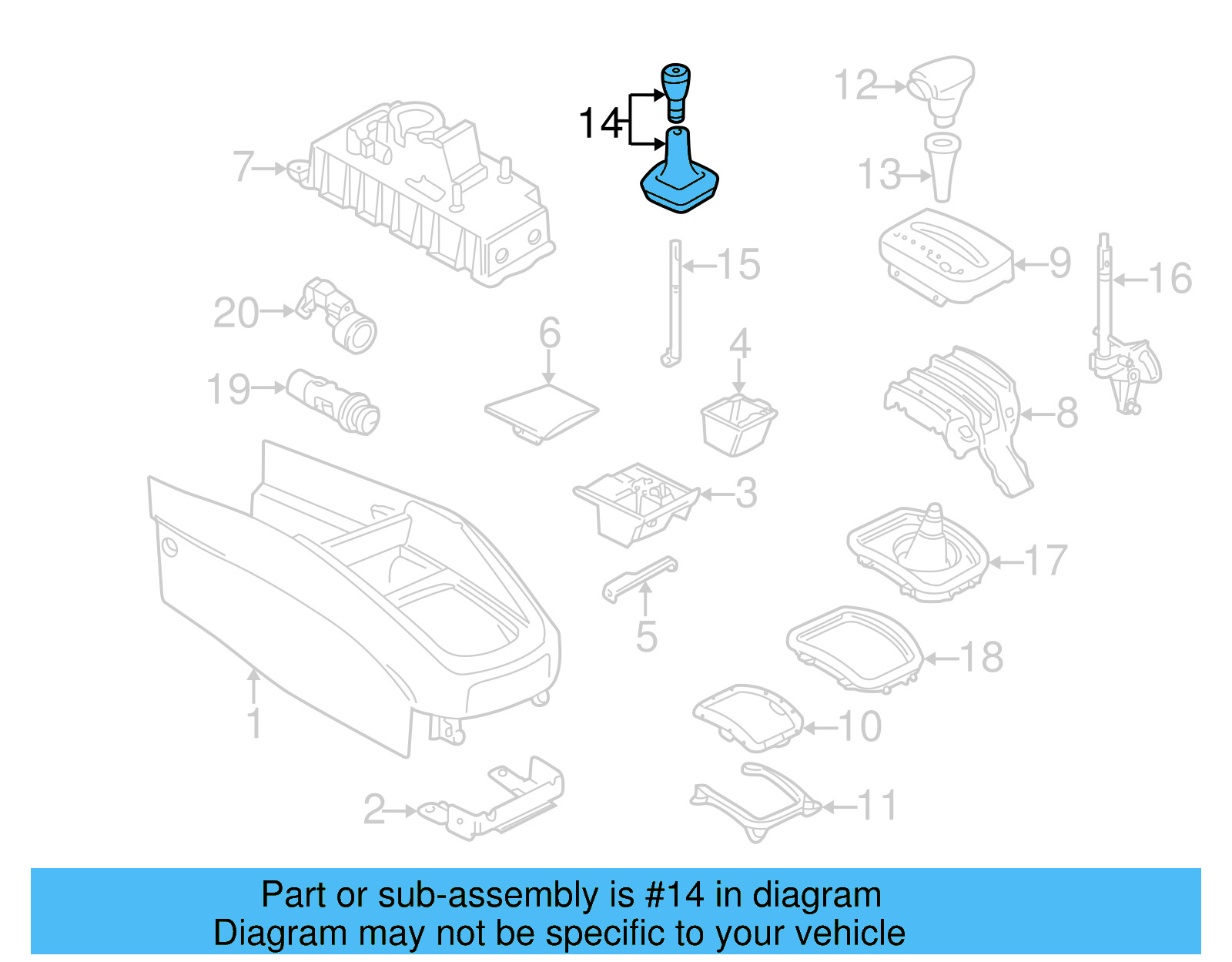 Shift Boot 1J0-711-113-FEU - View 13