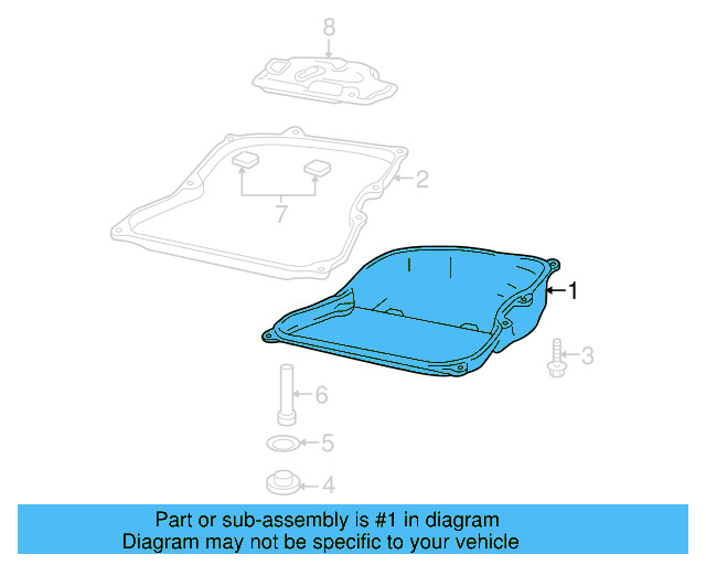 Transmission Oil Pan 09P-321-361 - View 15