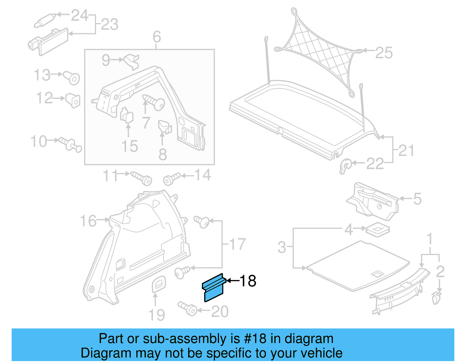 Trim Cover 5G6-867-461-82V - View 8