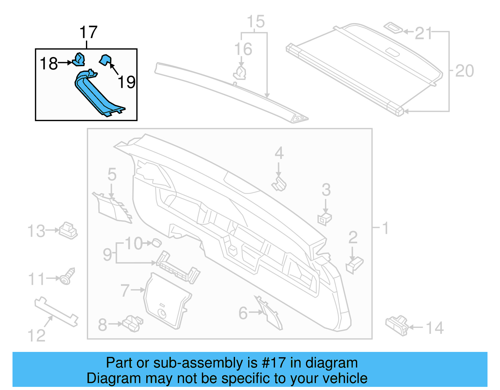 Side Trim 5NN-867-703-82V - View 4