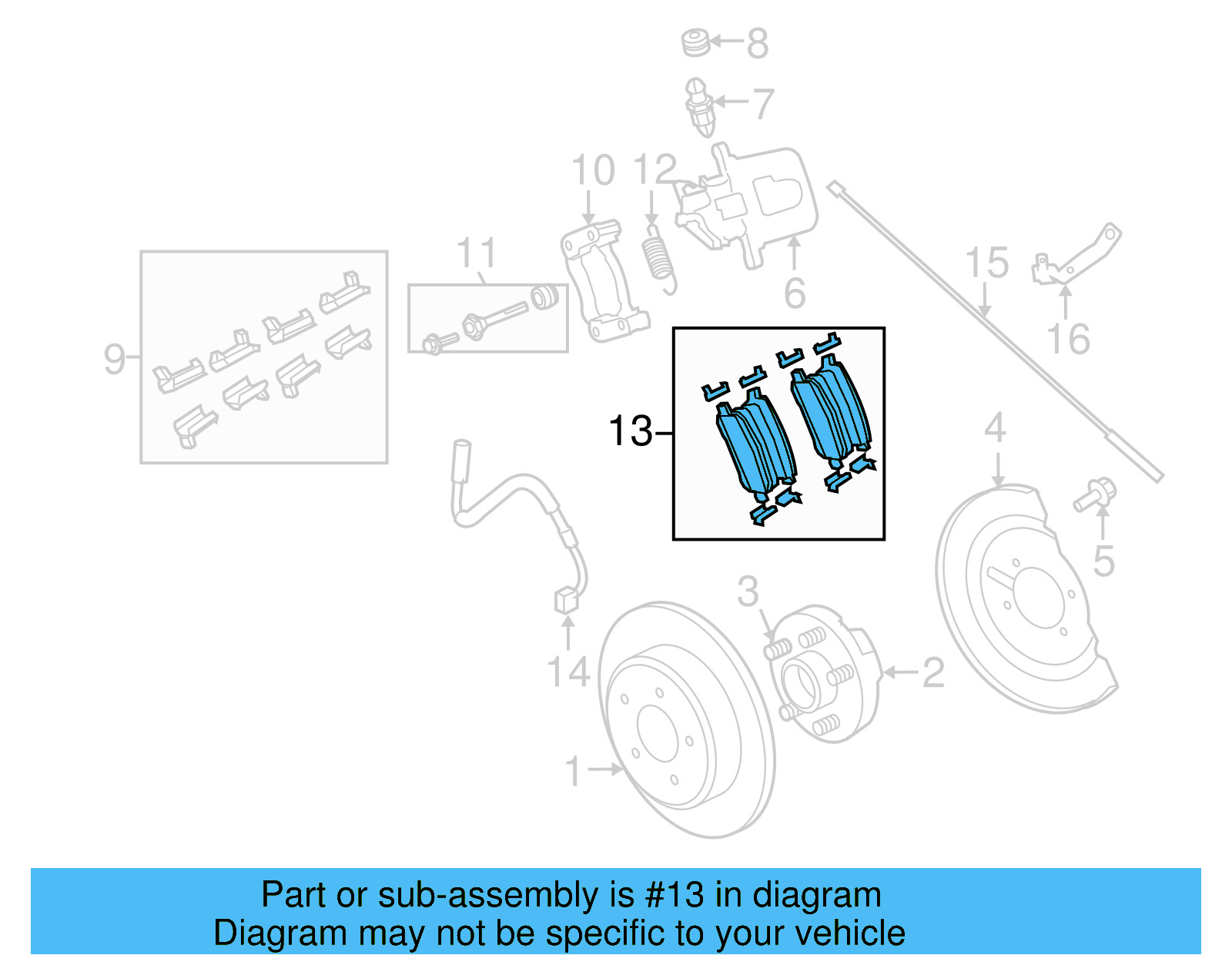 Brake Pads 7B0-698-451-G - View 5