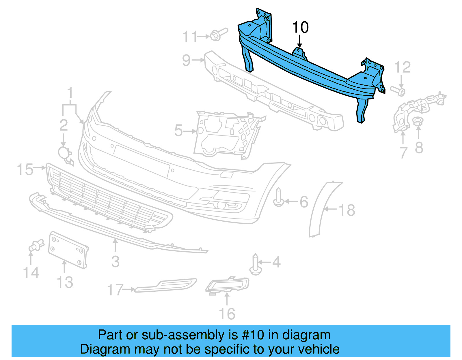 Impact Bar 5GM-807-109-AJ - View 7