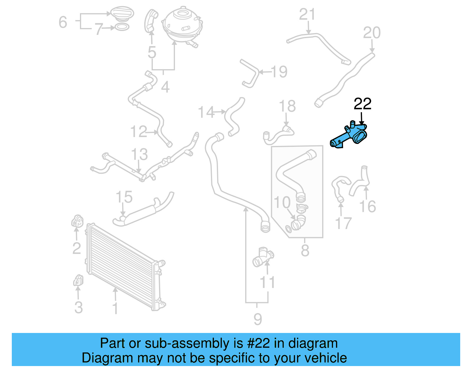Flange 06A-121-132-C - View 5