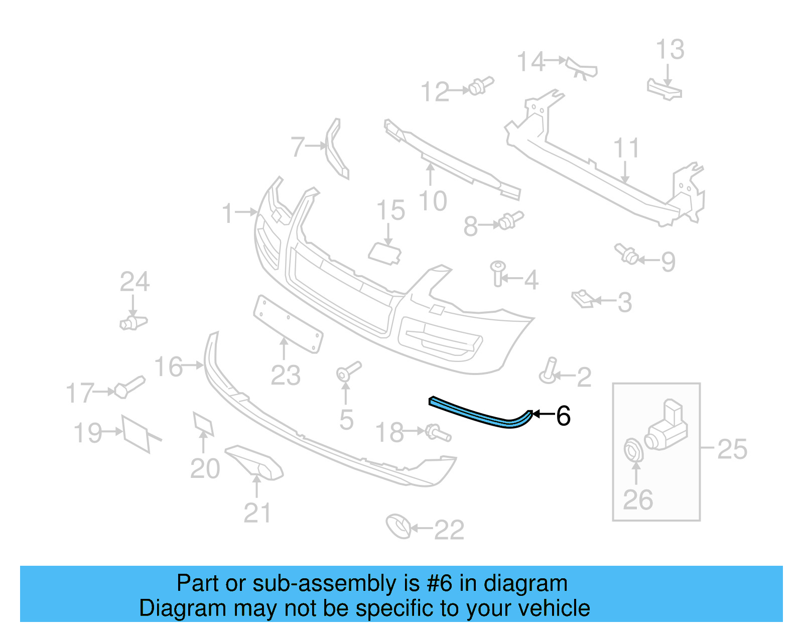 Molding 7L6-853-241-A-2ZZ - View 4