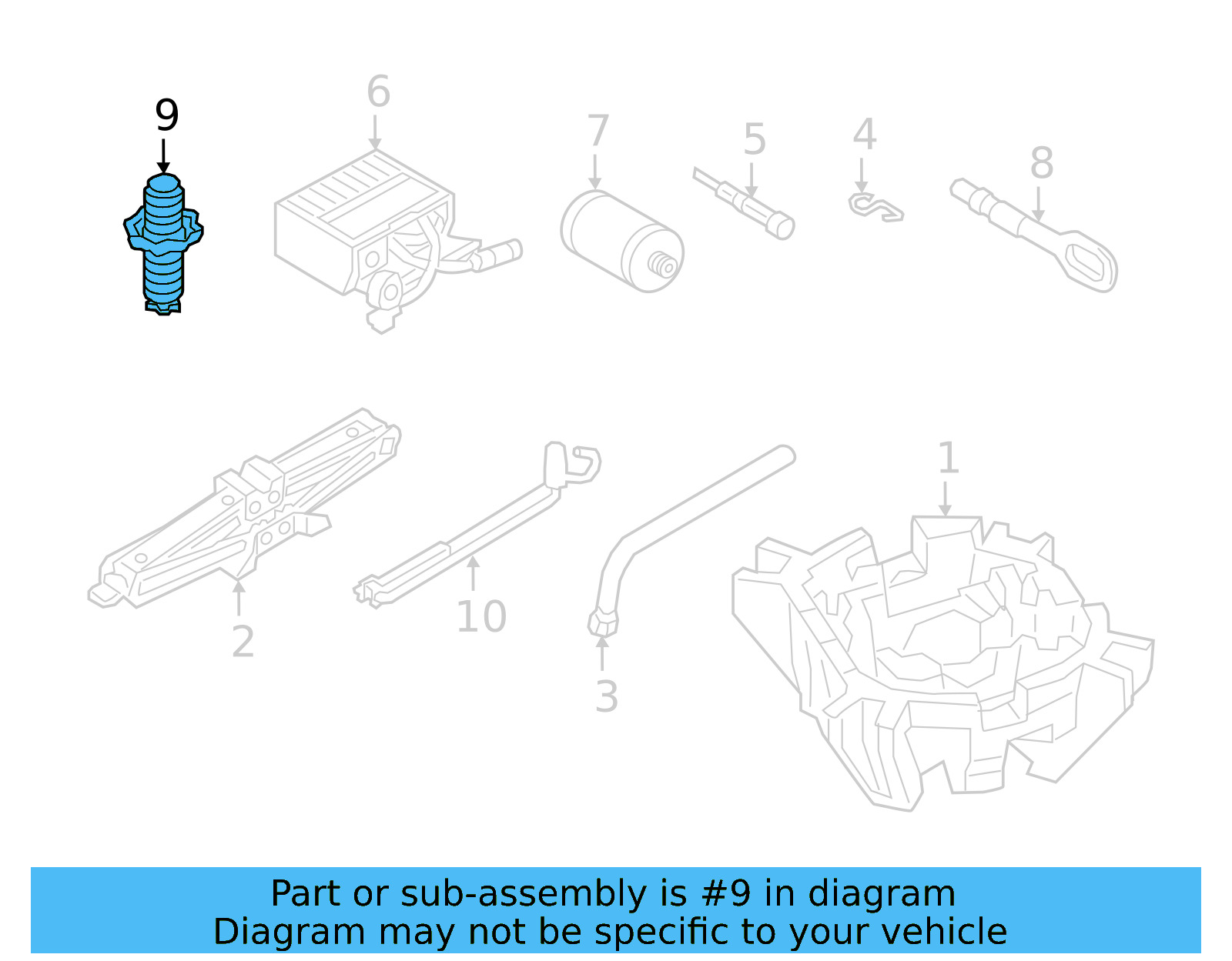Retaining Bolt 3G0-803-899-A - View 4
