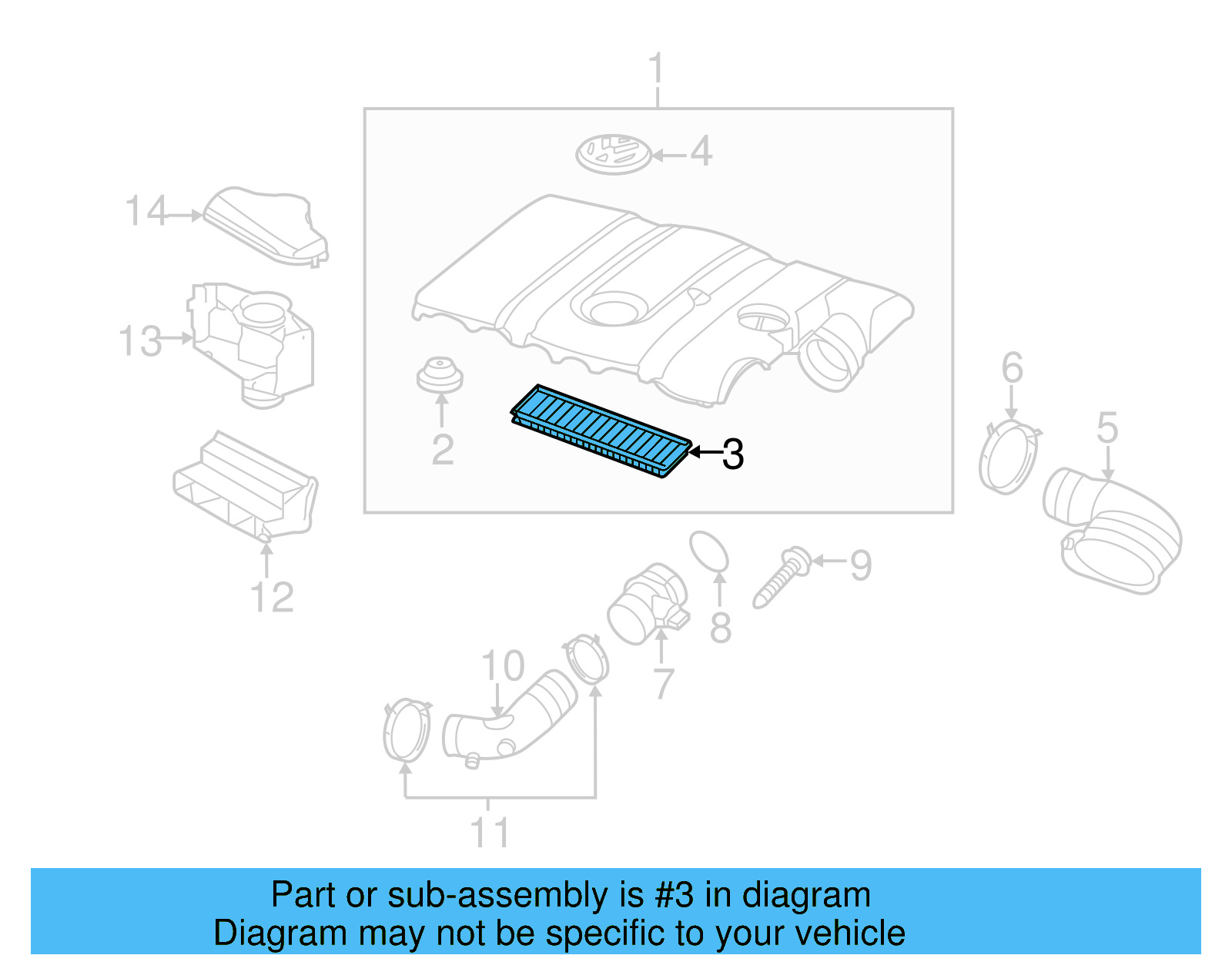 Air Filter 07K-129-620 - View 17