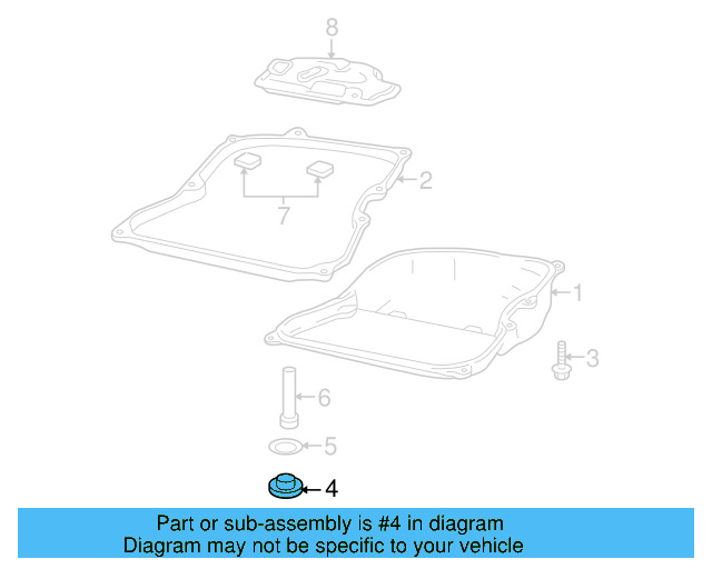 Drain Plug Pipe 09G-321-363 - View 8
