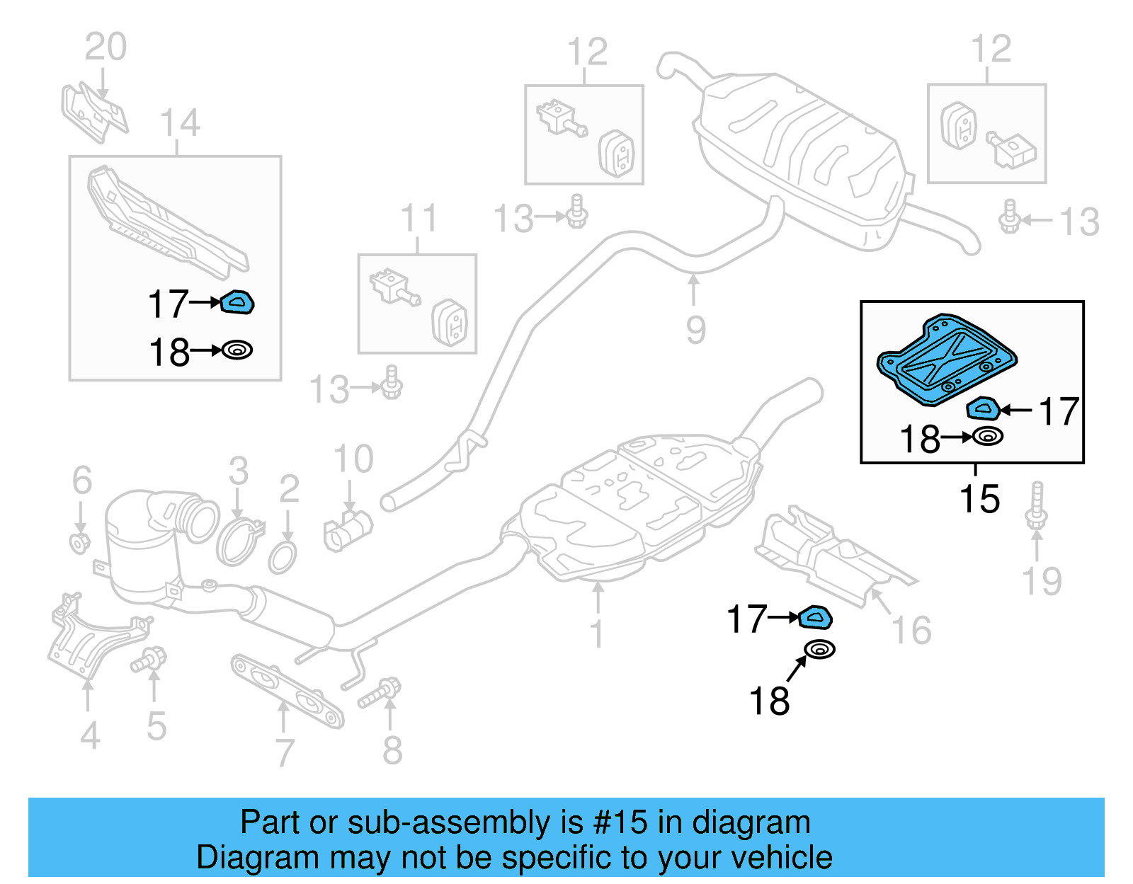 Heat Shield 5QF-825-701-D - View 16