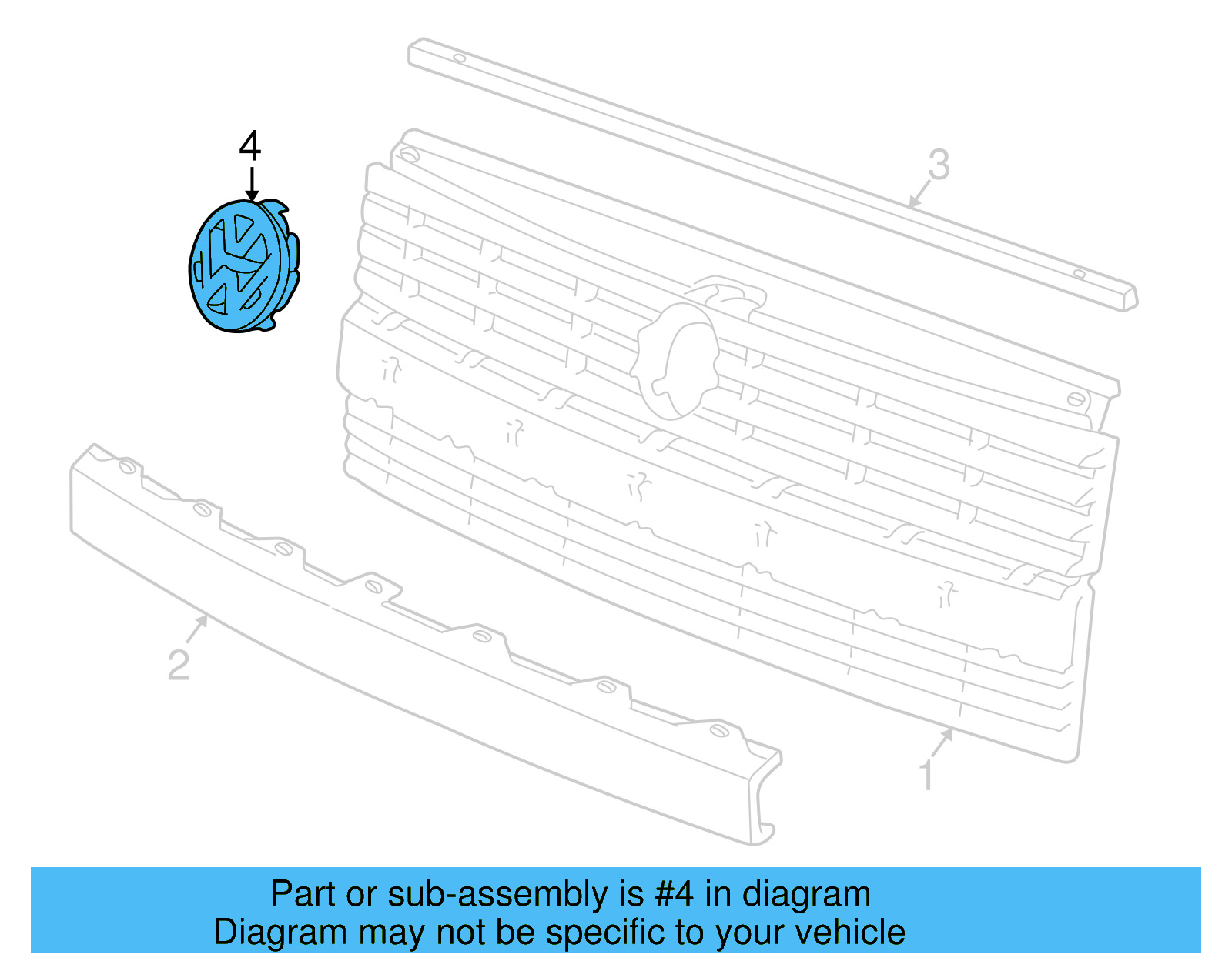Ornament 3A0-853-600-EPG - View 12