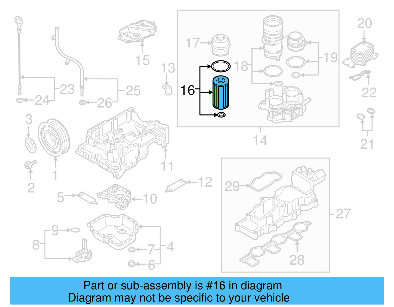 Oil Filter 057-115-561-M