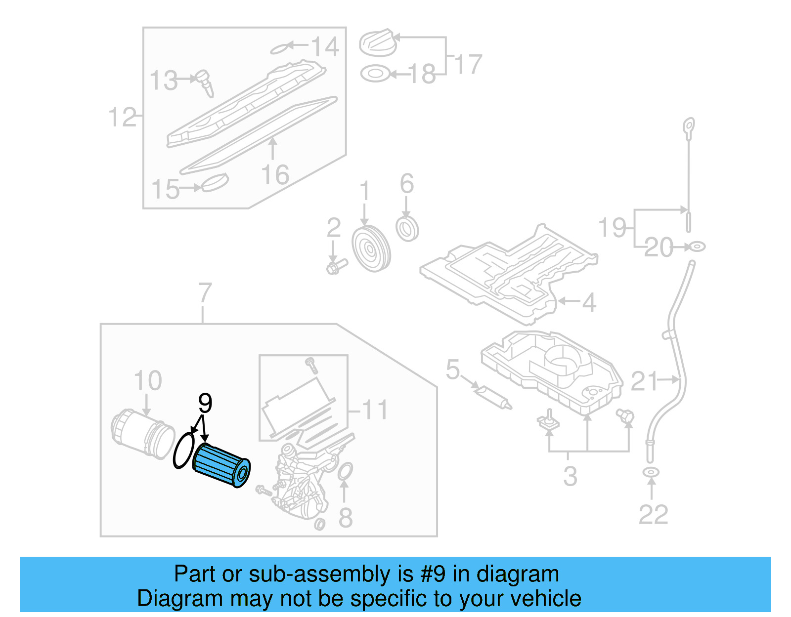 Oil Filter 07C-115-562-E - View 2