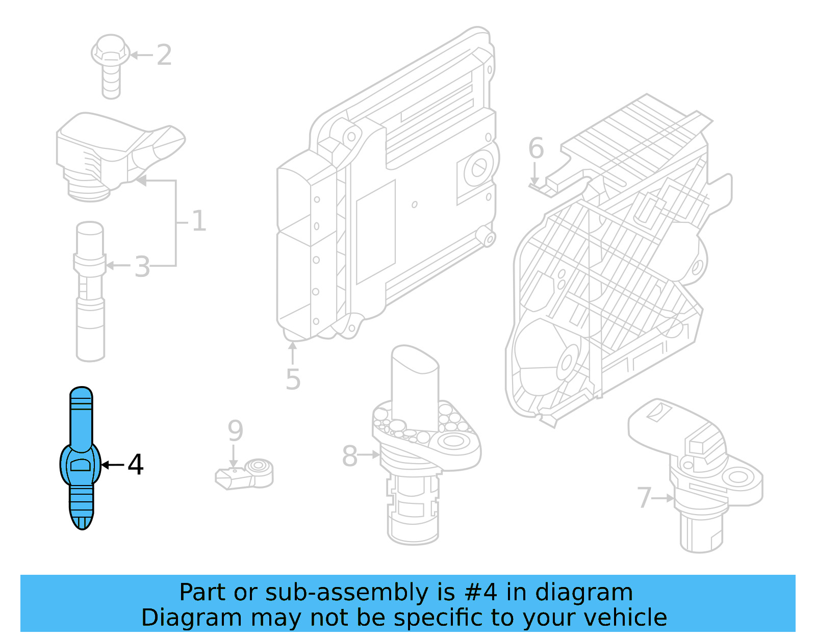 Spark Plug 05E-905-626 - View 4