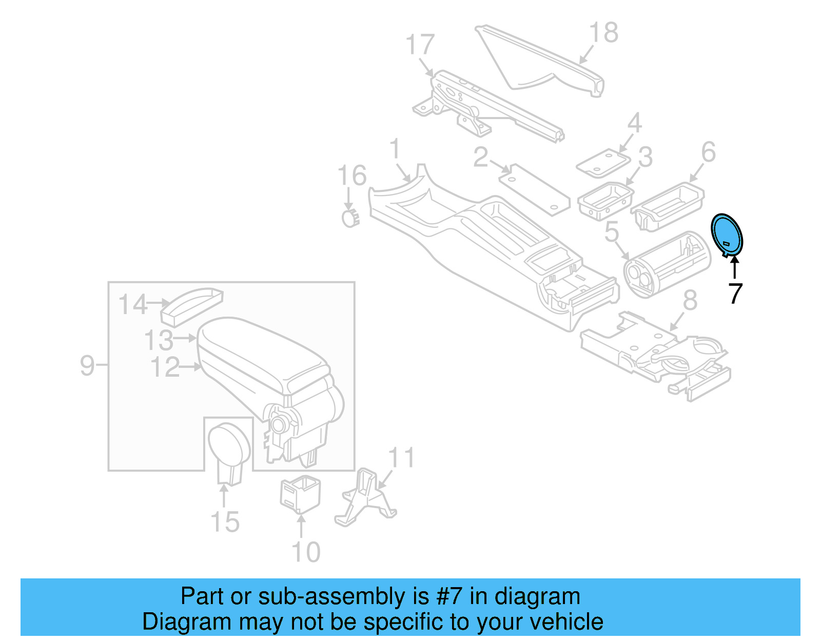 Side Cover 1J0-863-359-E-2QL - View 9