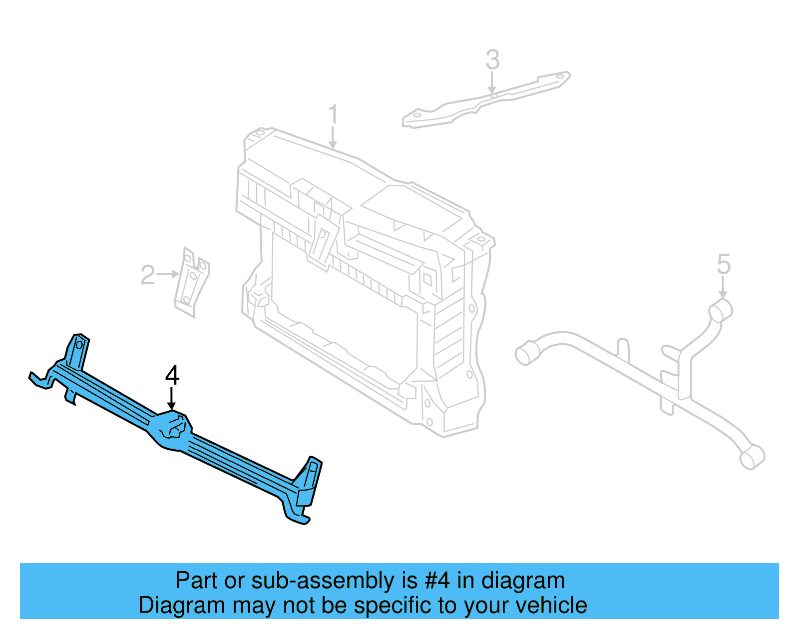 Upper Support 5C6-805-706-D - View 11