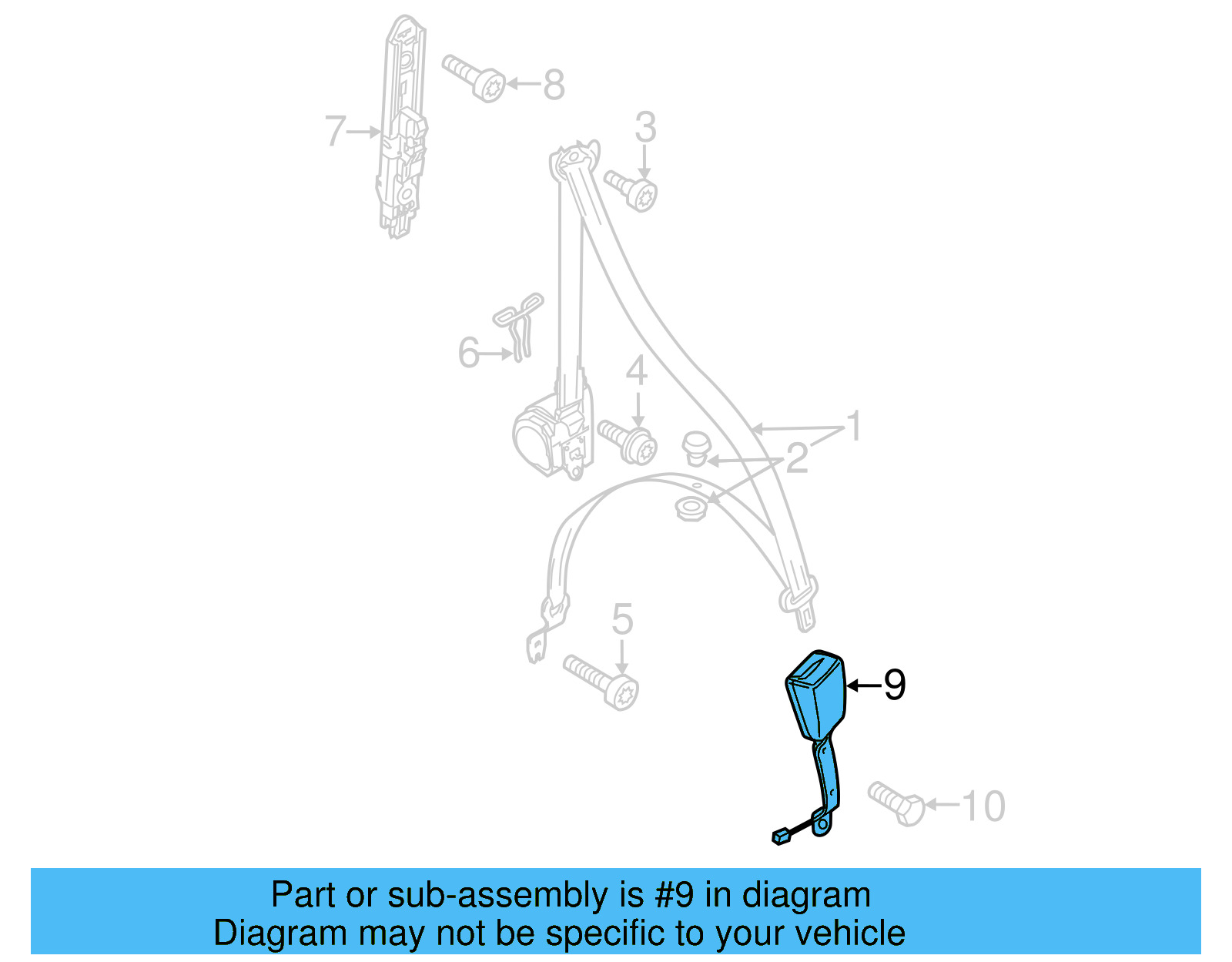 Buckle End 561-857-755-D-YLZ