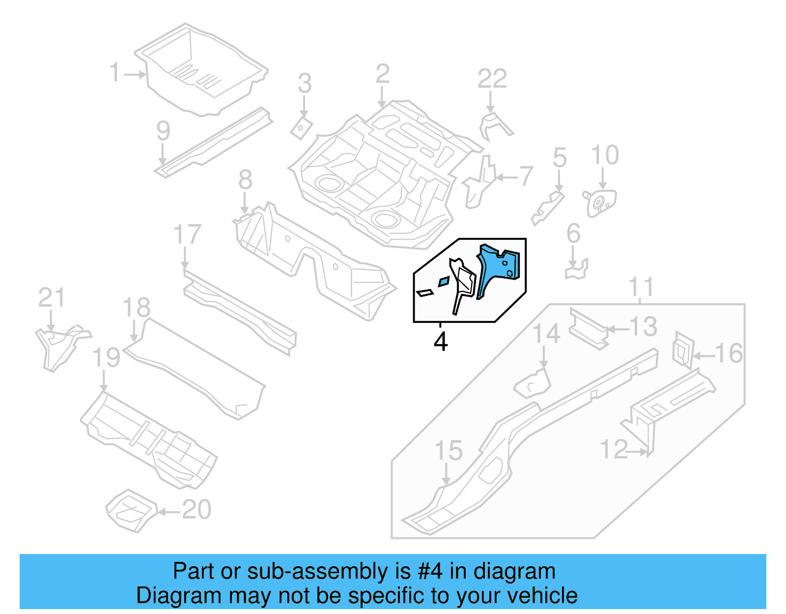 Side Support 3C8-802-951 - View 6