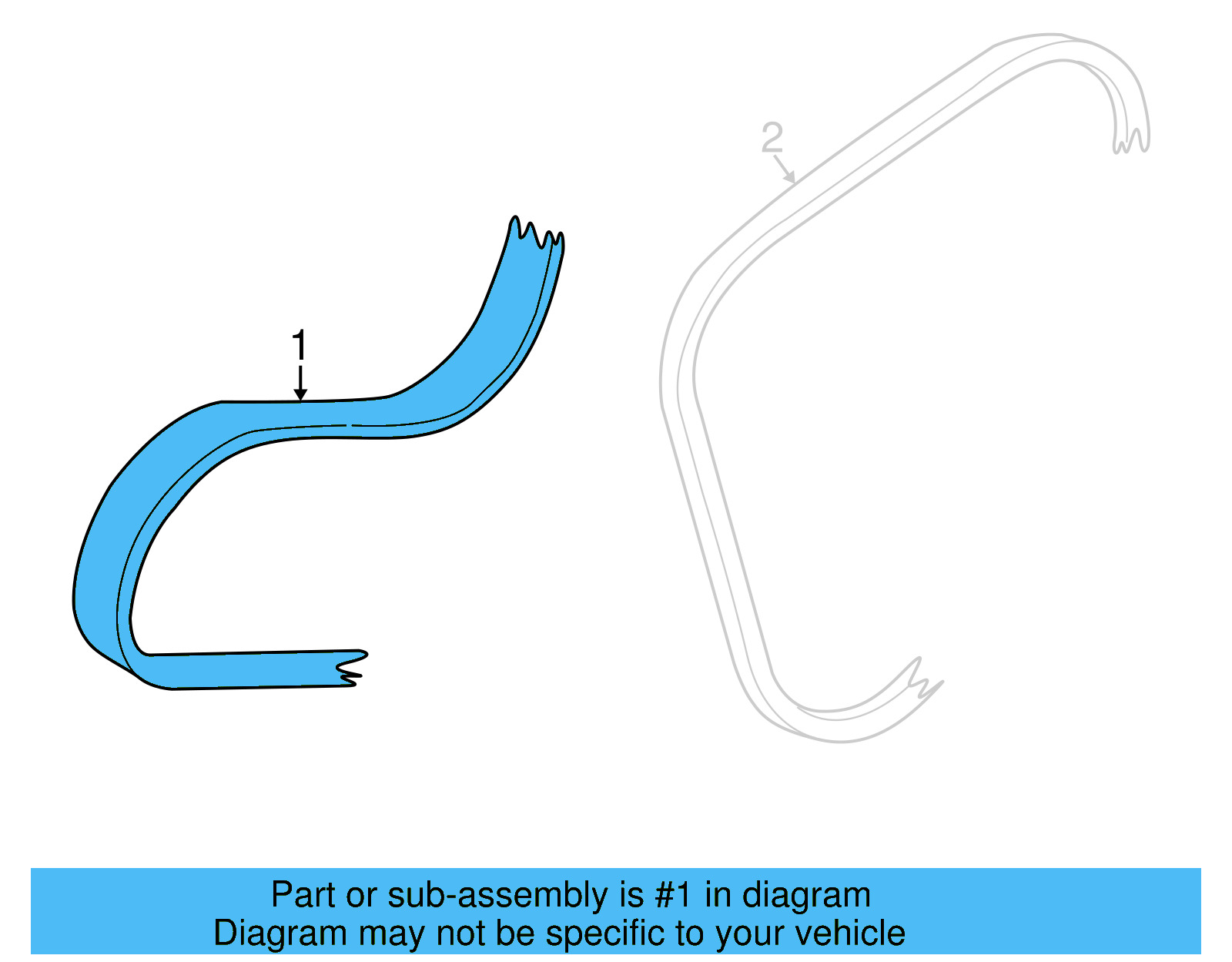Serpentine Belt 021-145-933-P - View 4