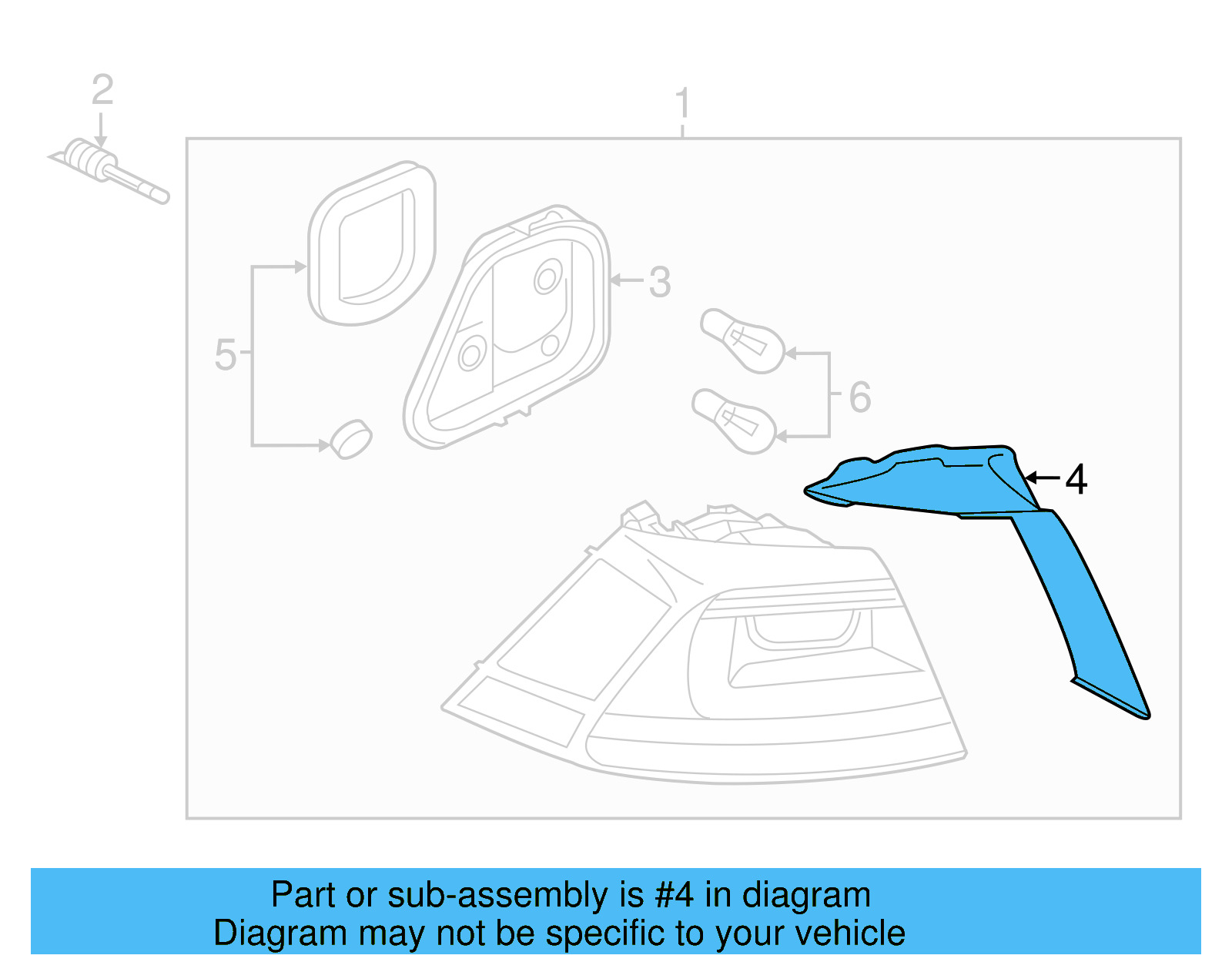 Trim 5GM-945-309-A - View 4