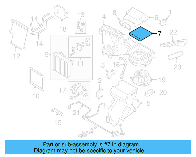 Cabin Air Filter 5Q0-819-669 - View 35