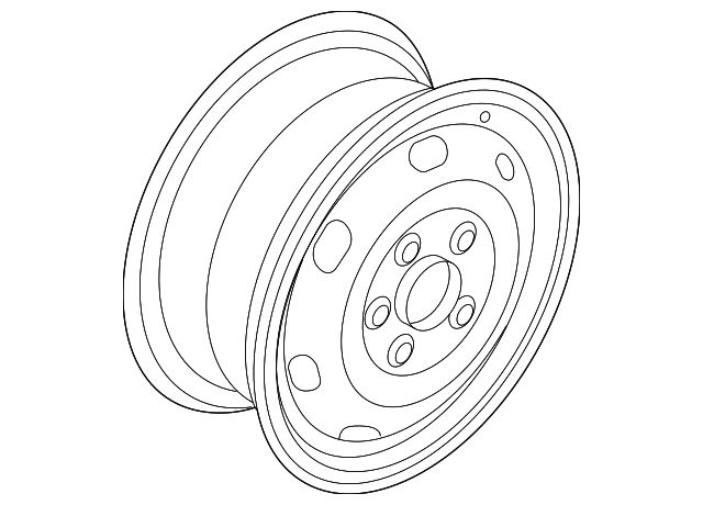 Spare Wheel 561-601-027-B-03C - View 24