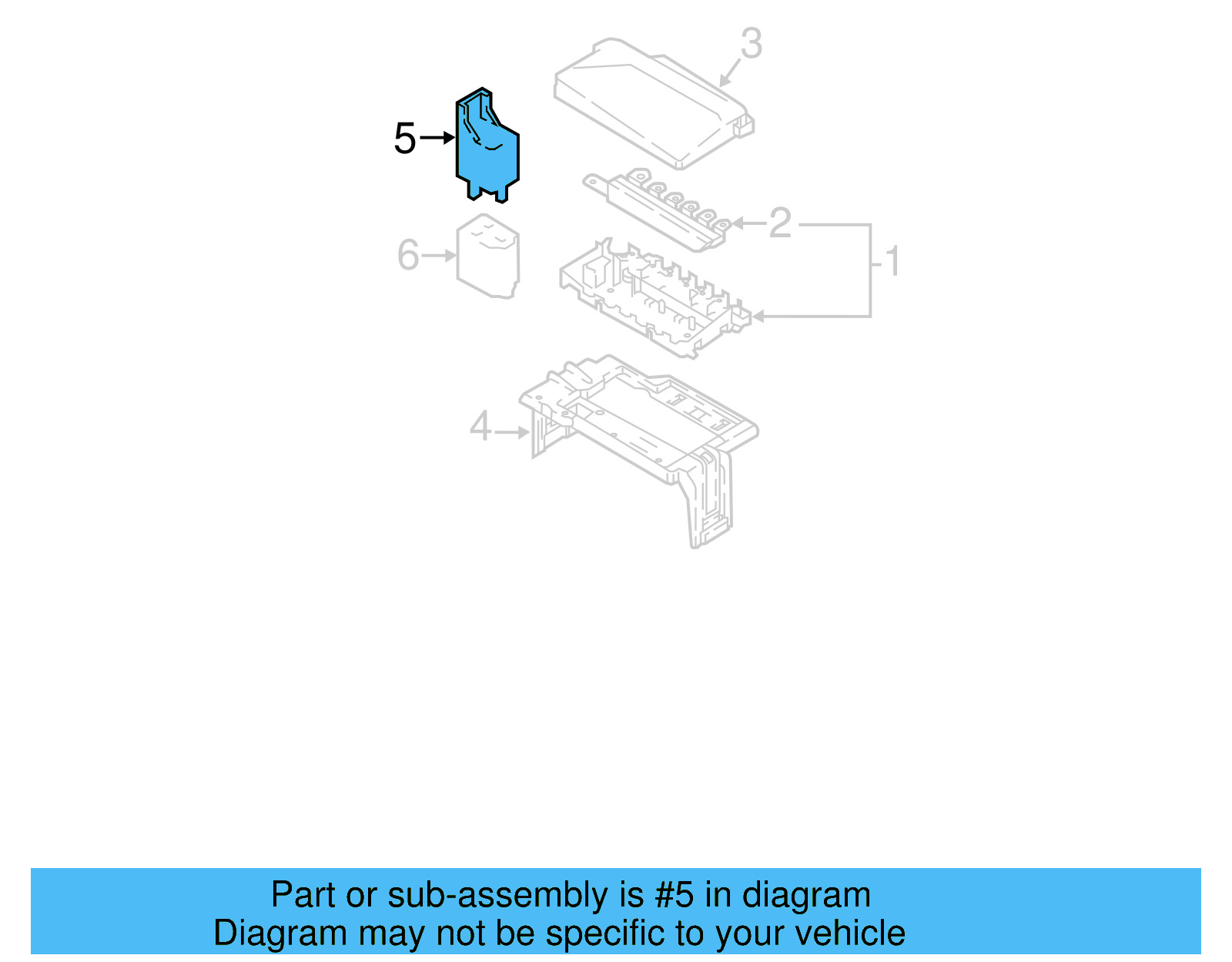 Accessory Power Relay 3B0-951-253 - View 6
