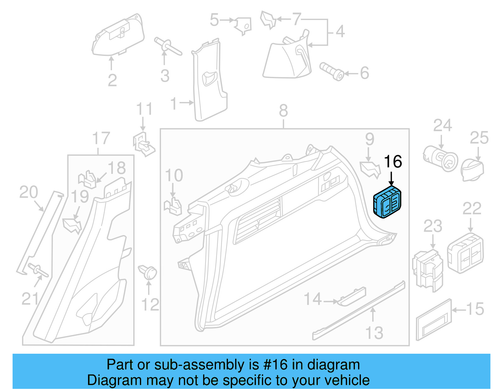 Cap 7P6-868-172-82V - View 3