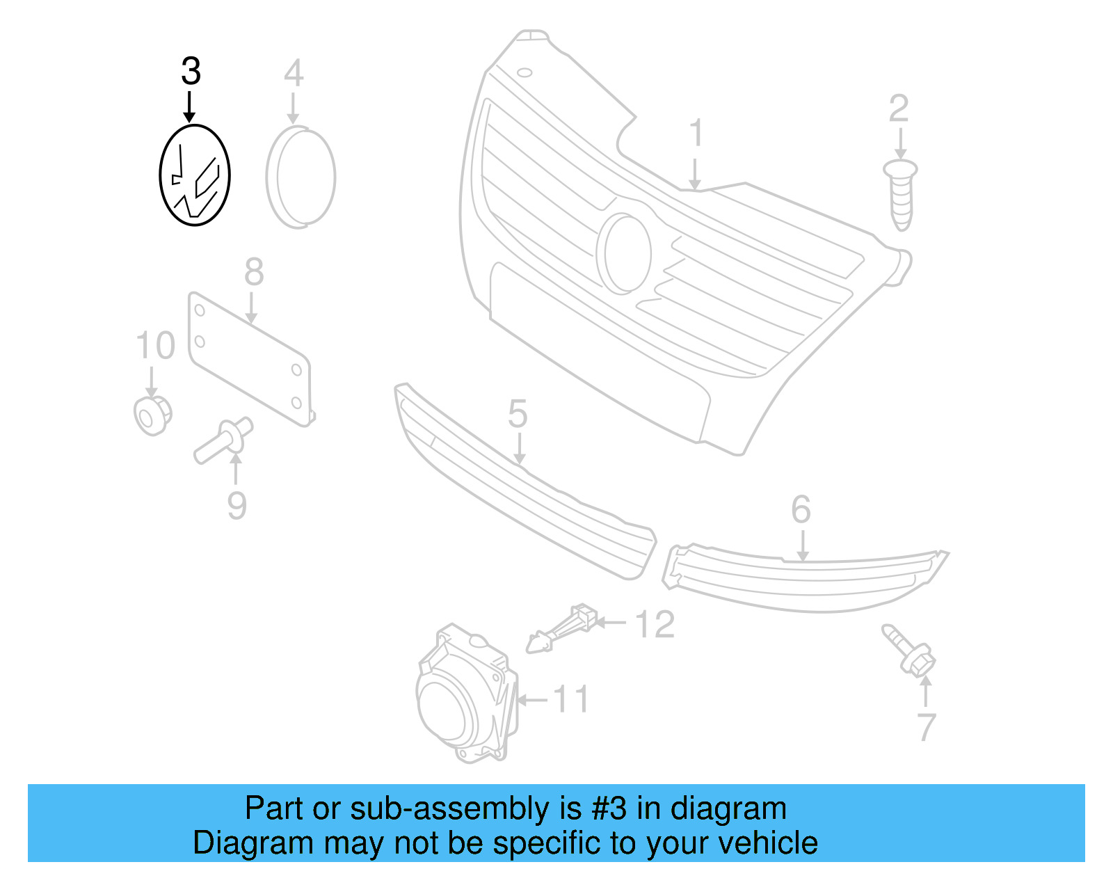 Emblem 3C0-853-601-A-JZA - View 10
