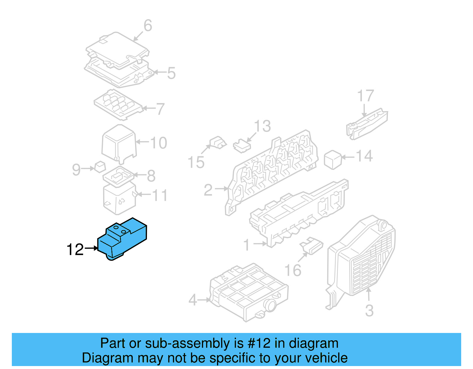 Control Module 1J0-919-506-K - View 11