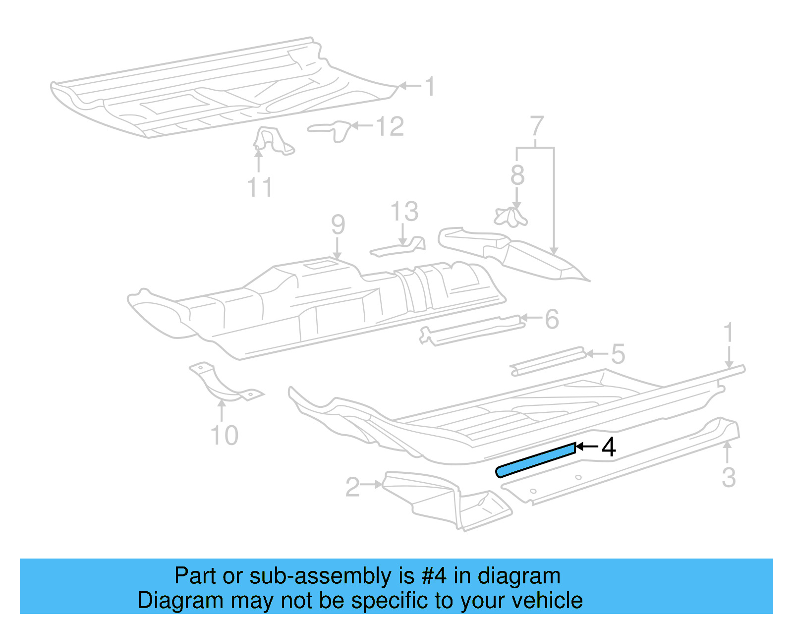 Cover Plate Reinforcement 1H0-804-243 - View 4