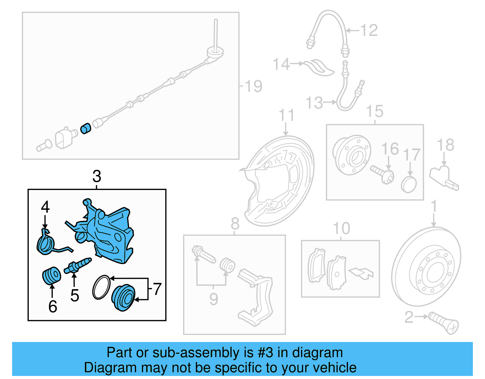 Caliper 1K0-615-424-Q - View 5