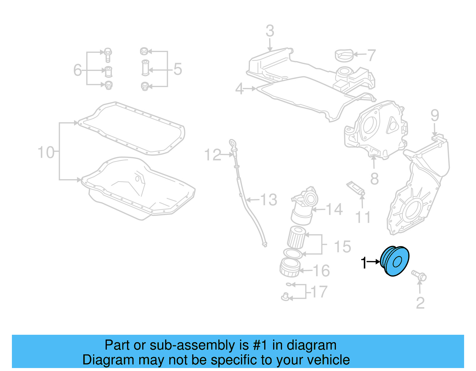 Damper & Pulley 021-105-243-D - View 7