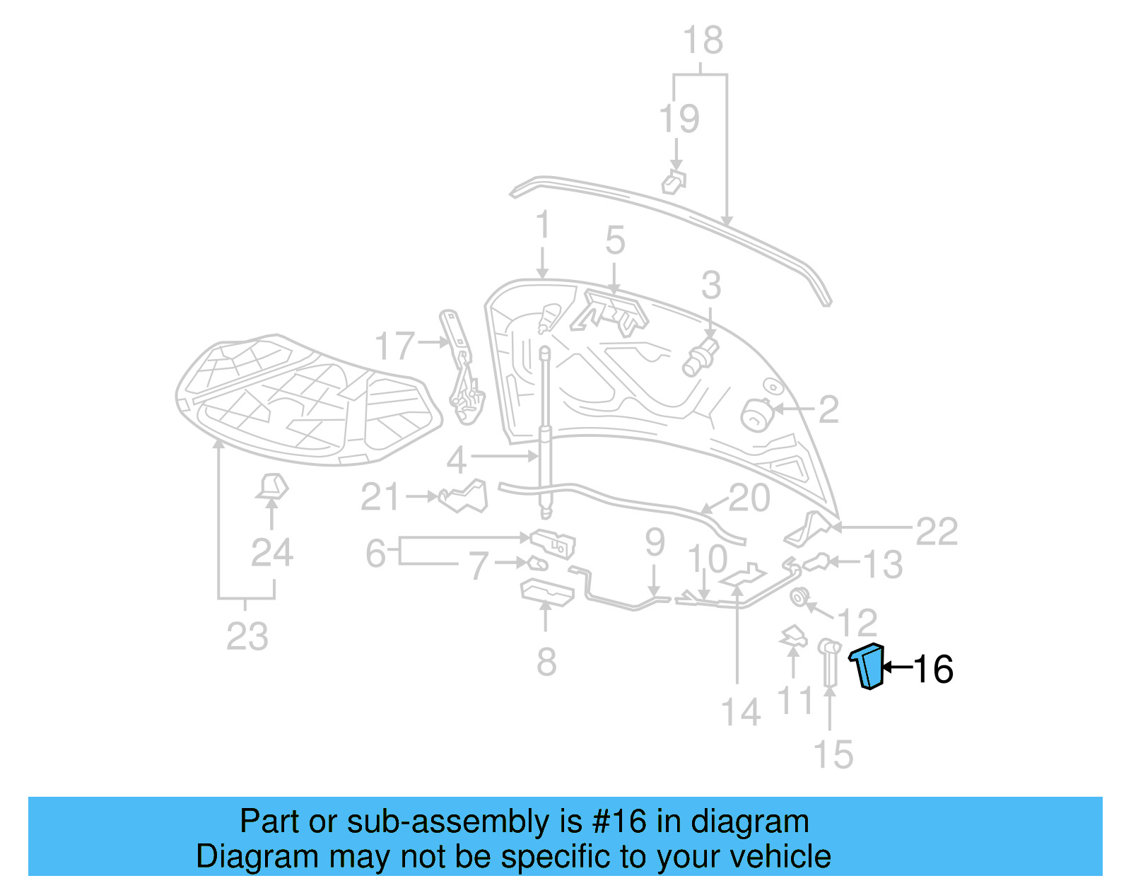 Bracket 1K1-823-633-B - View 32