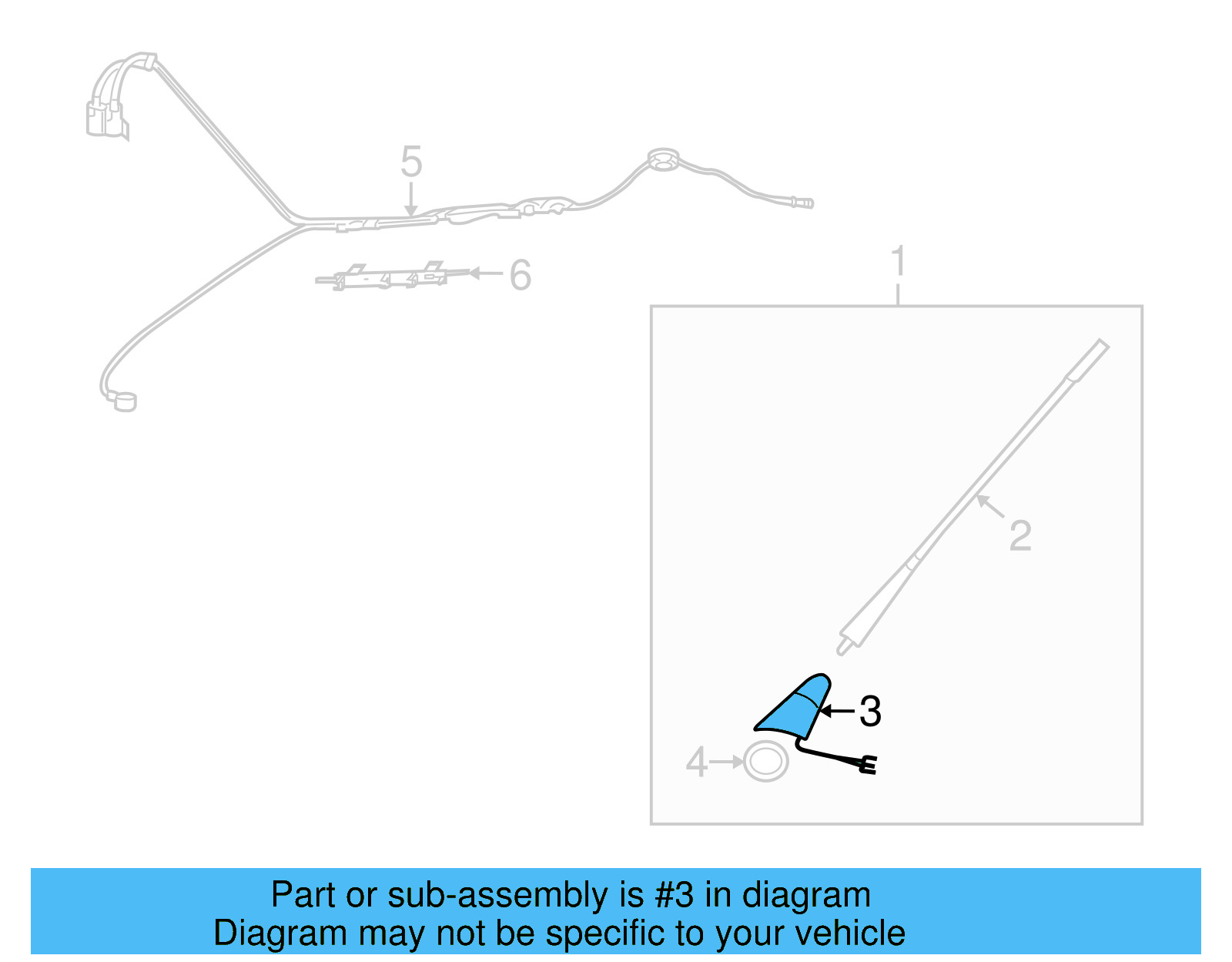Antenna Base 1J0-035-501-F - View 9